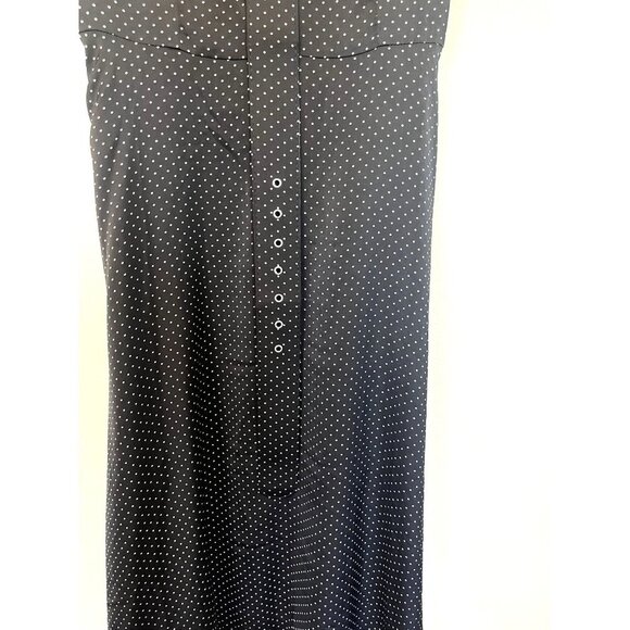 NWT Unique Vintage1950s Polka Dot Swing Dress L - Picture 11 of 15